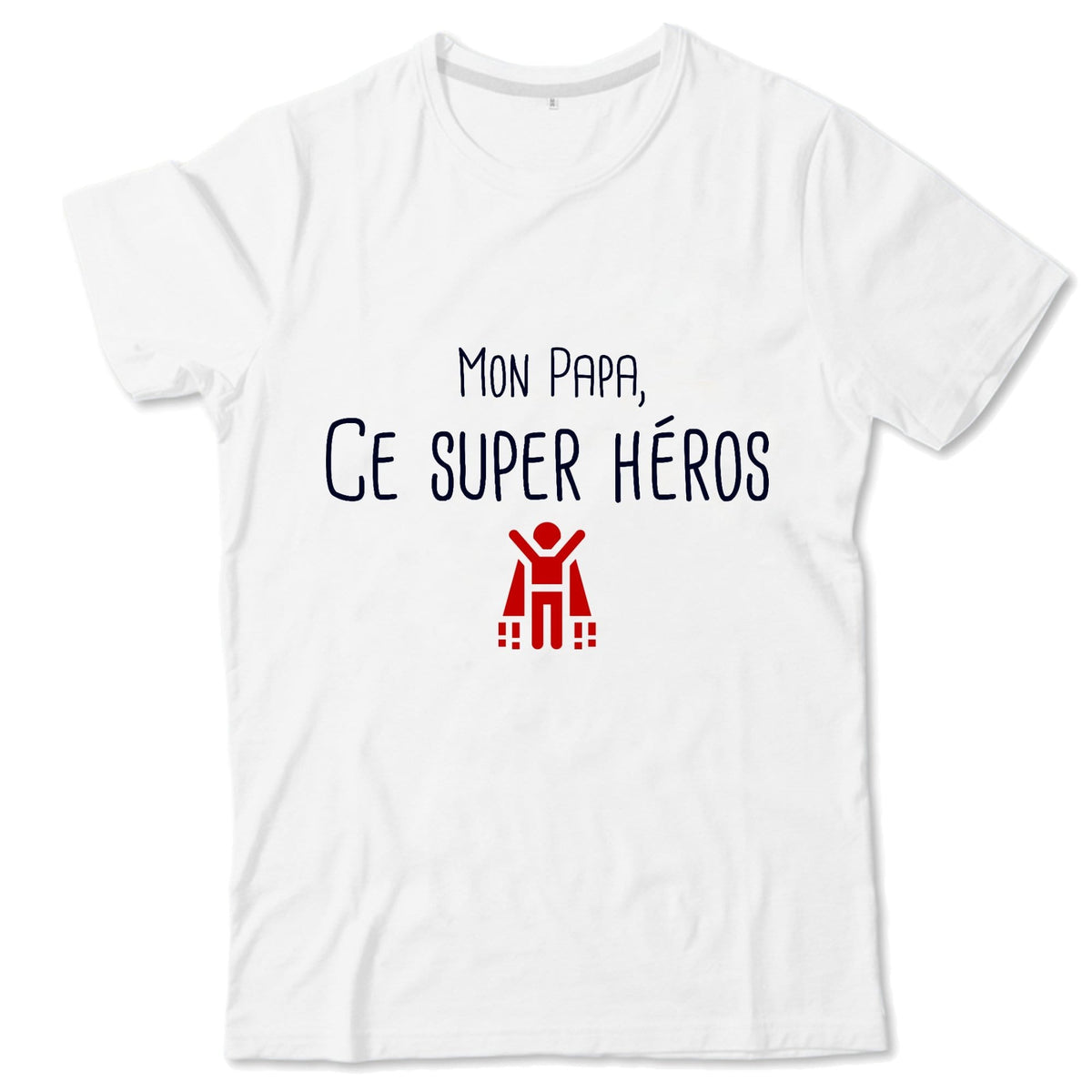 T-shirt pompier Enfant - Mon papa ce super héros ! - POMPIER SHOP