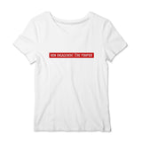 T-shirt pompier Femme - Mon engagement être pompier - POMPIER SHOP