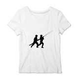 T-shirt pompier Femme - Pompier en action - POMPIER SHOP