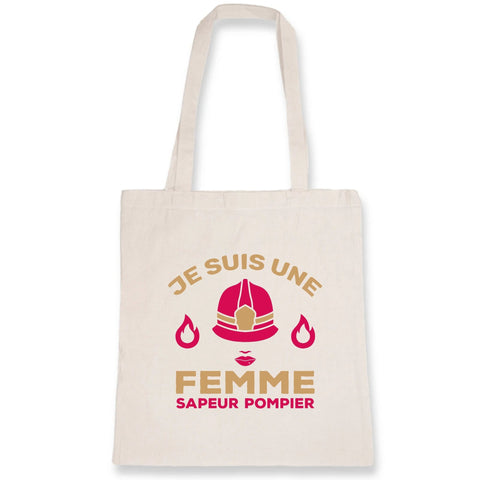 Sac pompier - Je suis une femme sapeur pompier - POMPIER SHOP