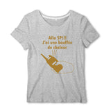 T-shirt pompier Femme - Allo SP! J'ai une bouffée de chaleur - POMPIER SHOP