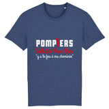 T-shirt pompier  unisexe - Pompiers sollicités pour rien y a le feu à ma cheminée - POMPIER SHOP