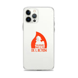 Coque Iphone - Toujours dans le feu de l'action - POMPIER SHOP