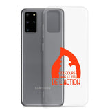 Coque Samsung- Toujours dans le feu de l'action - POMPIER SHOP